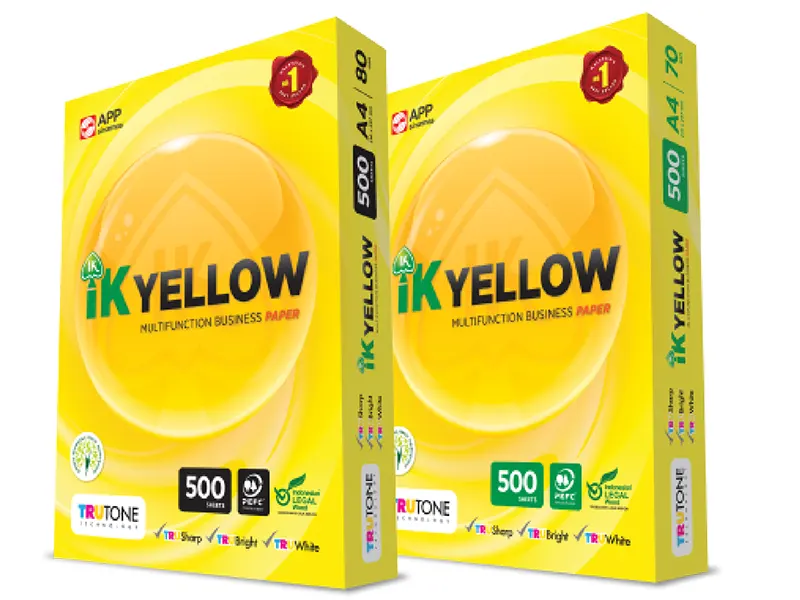 IK Yellow A4 Paper